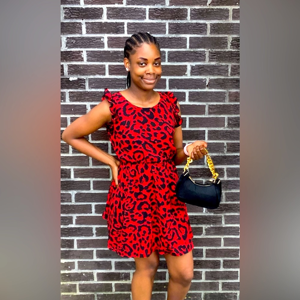 Ruffled Dress “ONLY”